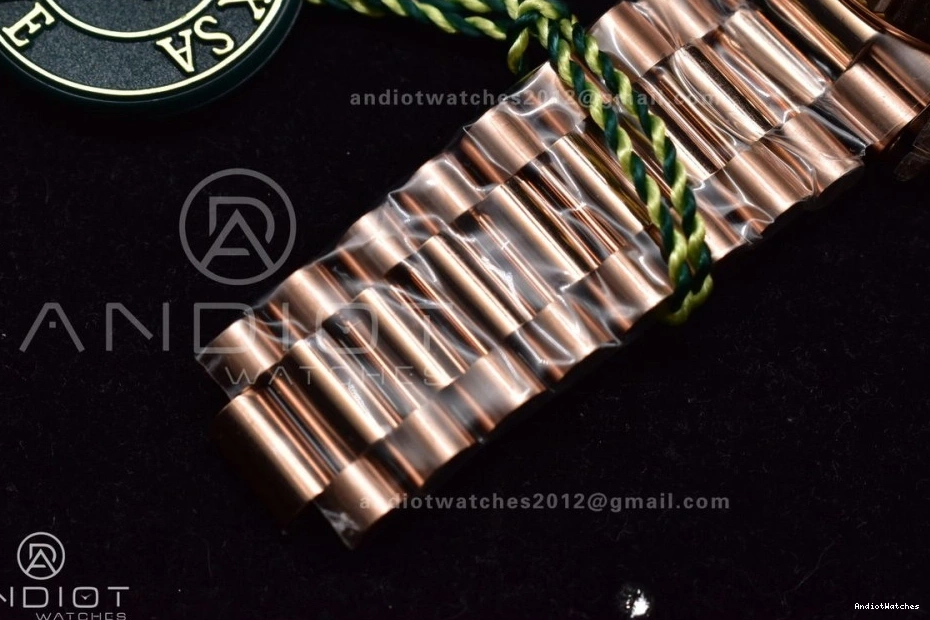 Dial DayDate Bracelet Crystal Markers A TWF Meteorite President RG 402 SmartChoice Steel 40 on 316L 0422